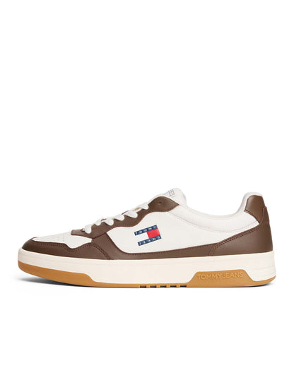 SNEAKERS CUPSOLE TOMMY JEANS DA UOMO BIANCO