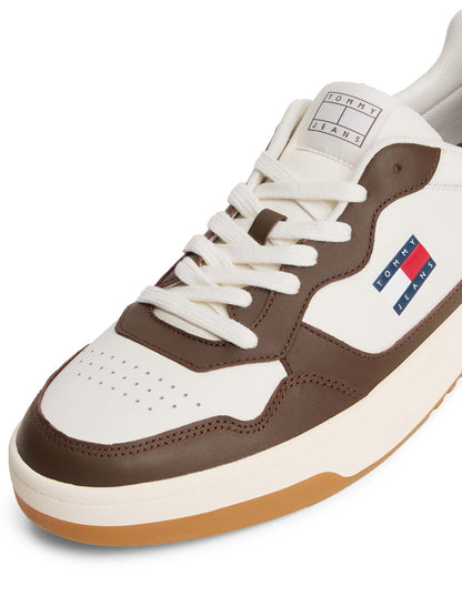 SNEAKERS CUPSOLE TOMMY JEANS DA UOMO BIANCO