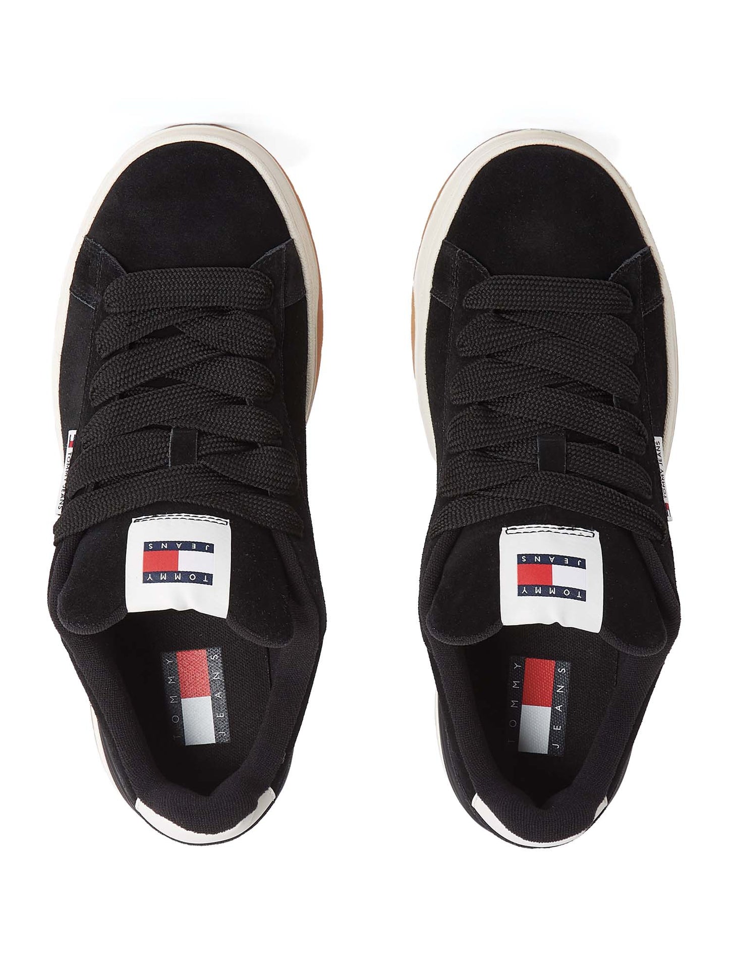 SNEAKER SKATER TOMMY JEANS UOMO NERO