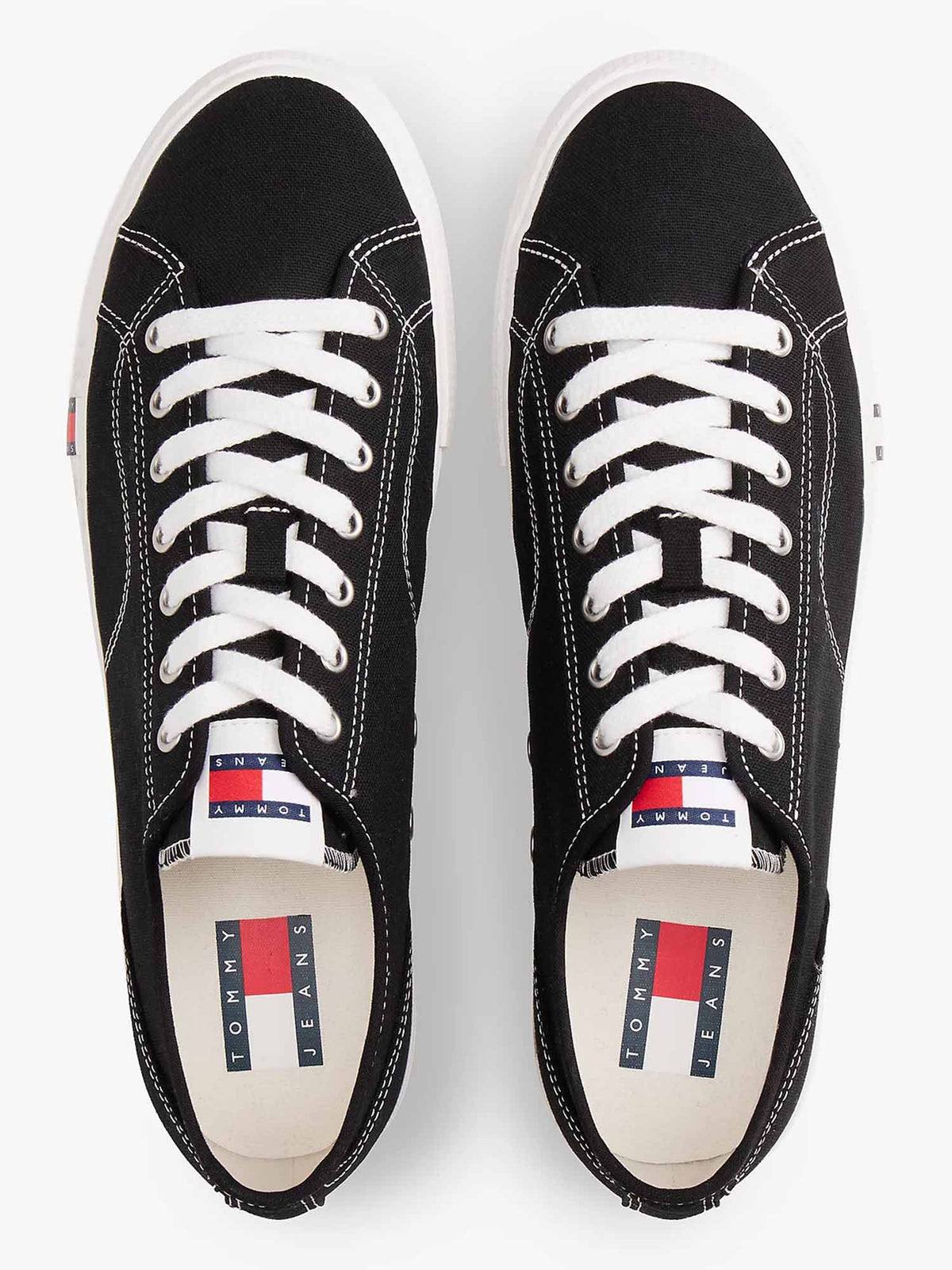 Tommy j archive vulc sneakers da uomo nero