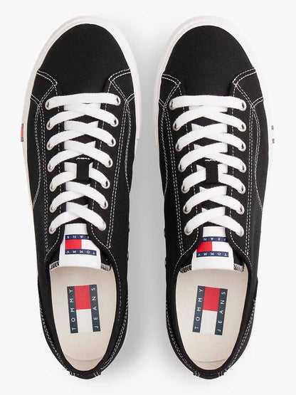 Tommy j archive vulc sneakers da uomo nero