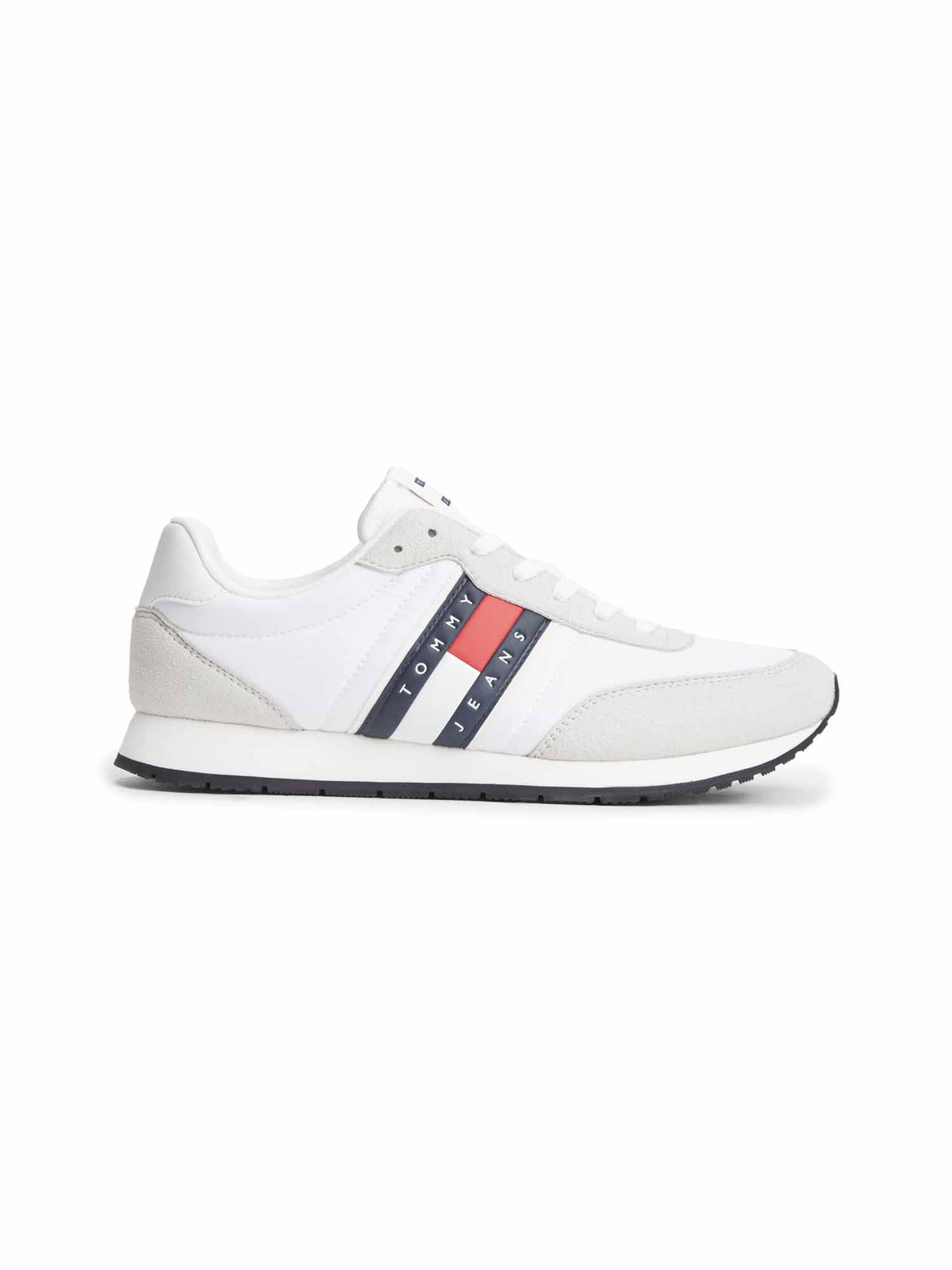 Tommy jeans runner sneakers da uomo bianco