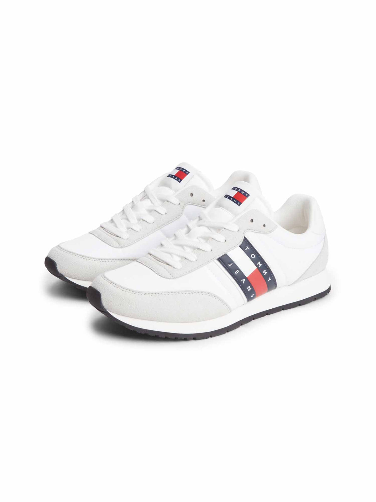 Tommy jeans runner sneakers da uomo bianco