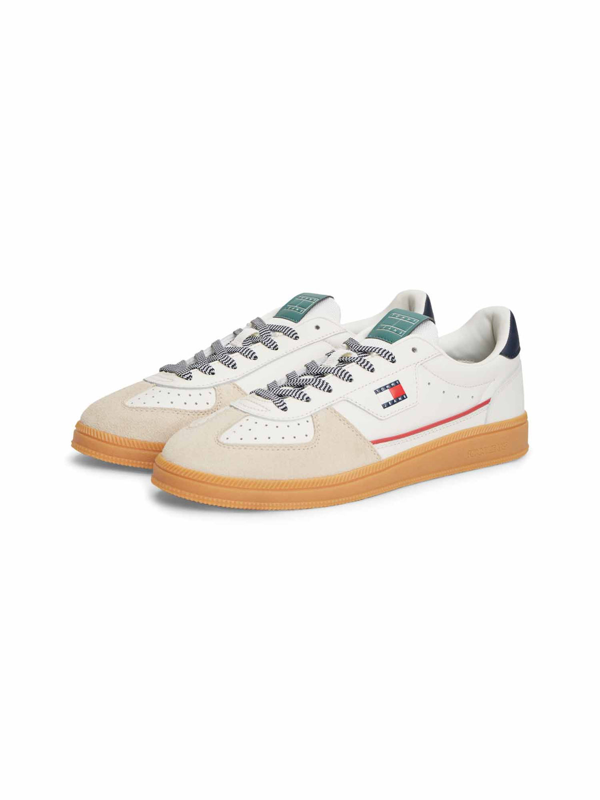 Tommy jeans edge lth sneakers da uomo ecru'