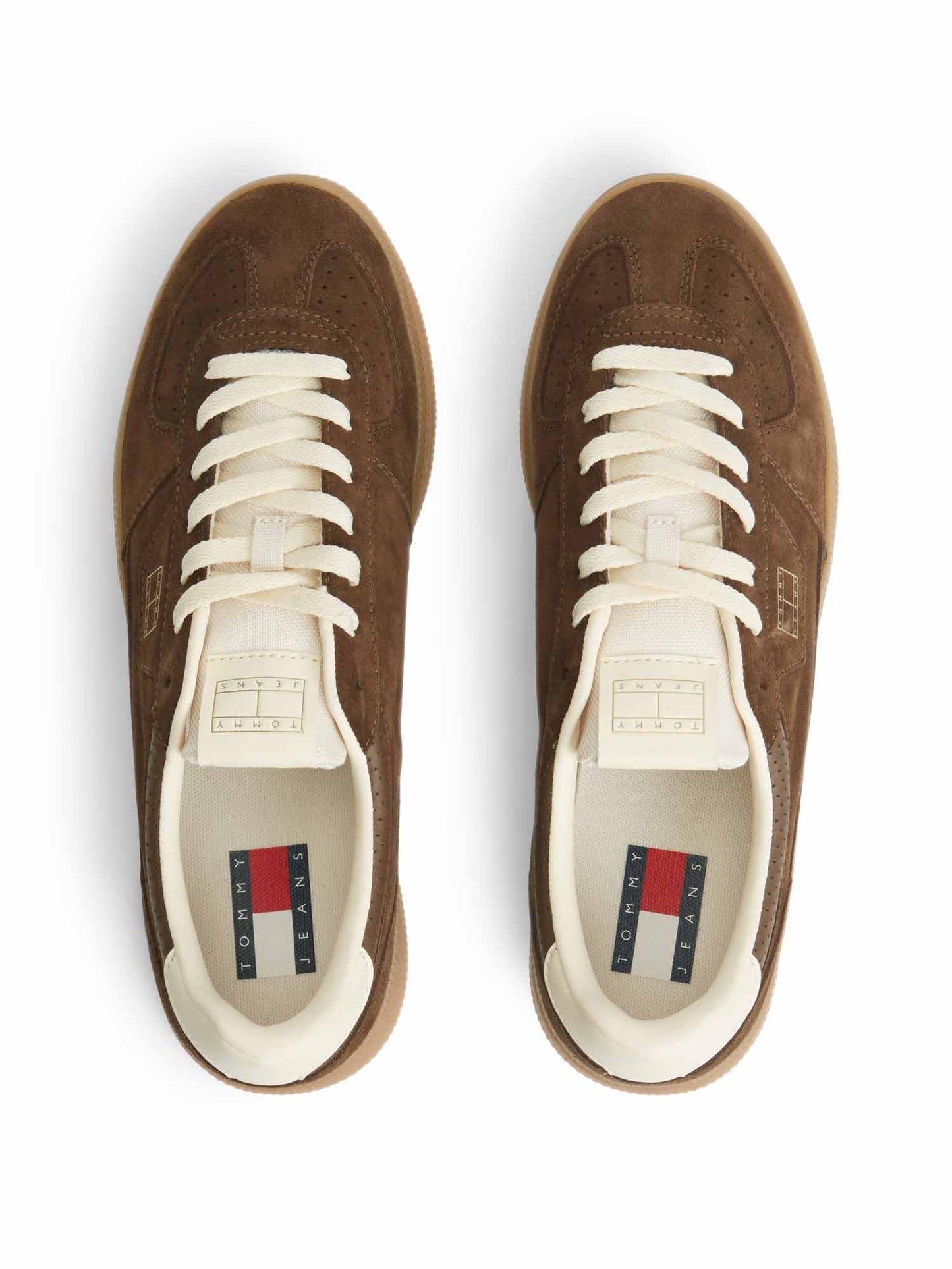 Tommy Hilfiger The Greenwich Edge Suede, sneakers da uomo marroni