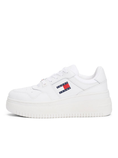 SNEAKERS H.RETRO BASKET TOMMY JEANS DA DONNA BIANCO