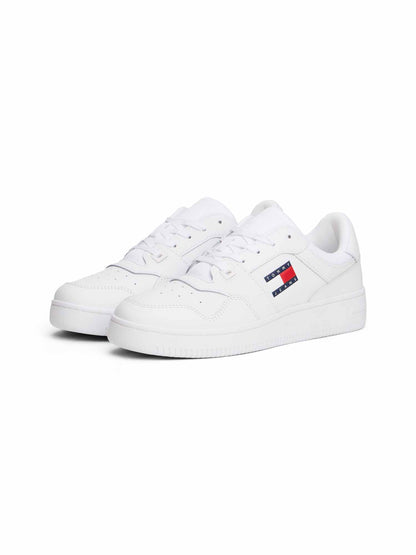 Tommy Hilfiger Tommy Jeans Basket, sneakers da donna bianche