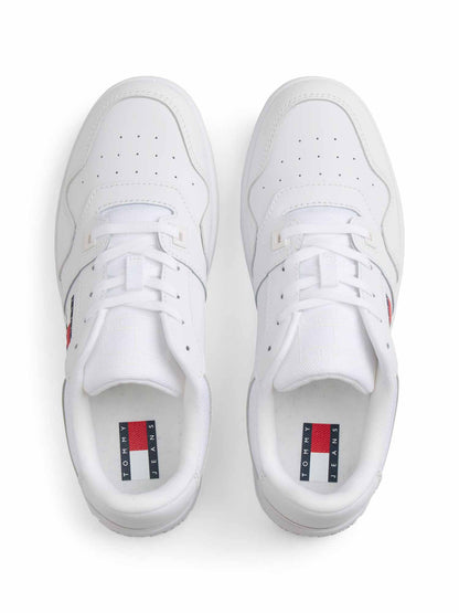 Tommy Hilfiger Tommy Jeans Basket, sneakers da donna bianche