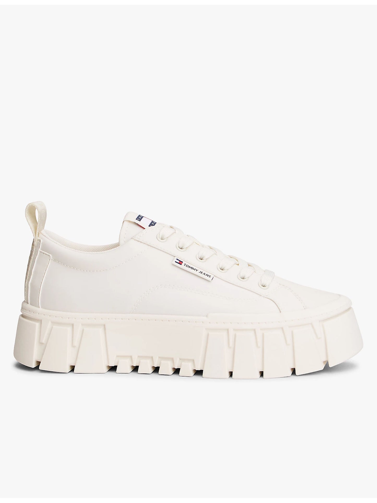 Tommy Jeans Flatform Chunky, sneakers platform crema da donna