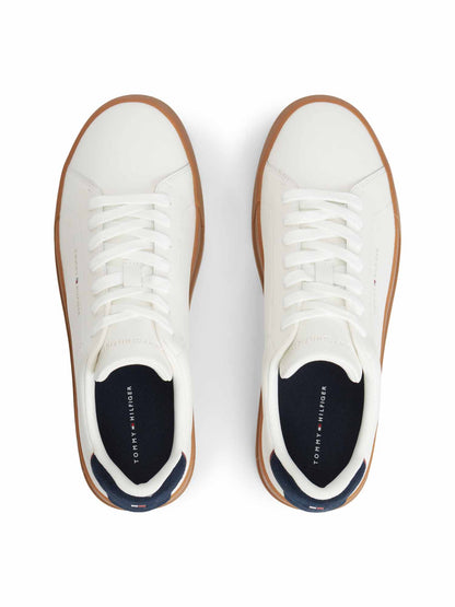 Tommy Hilfiger Court, sneakers da uomo beige