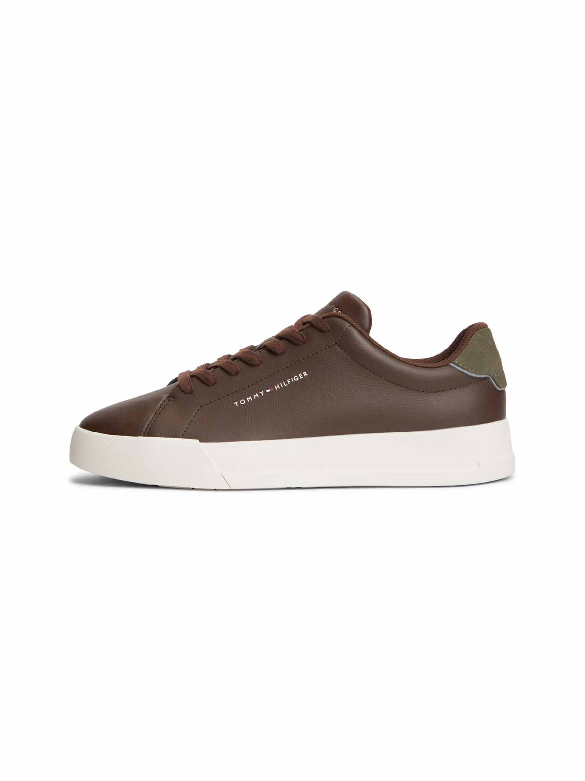 Tommy Hilfiger Court Lth, sneakers da uomo marroni