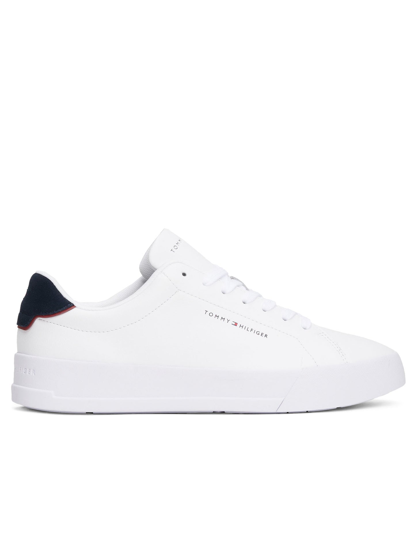 SNEAKERS COURT LTH TOMMY JEANS UOMO BIANCO-BLU