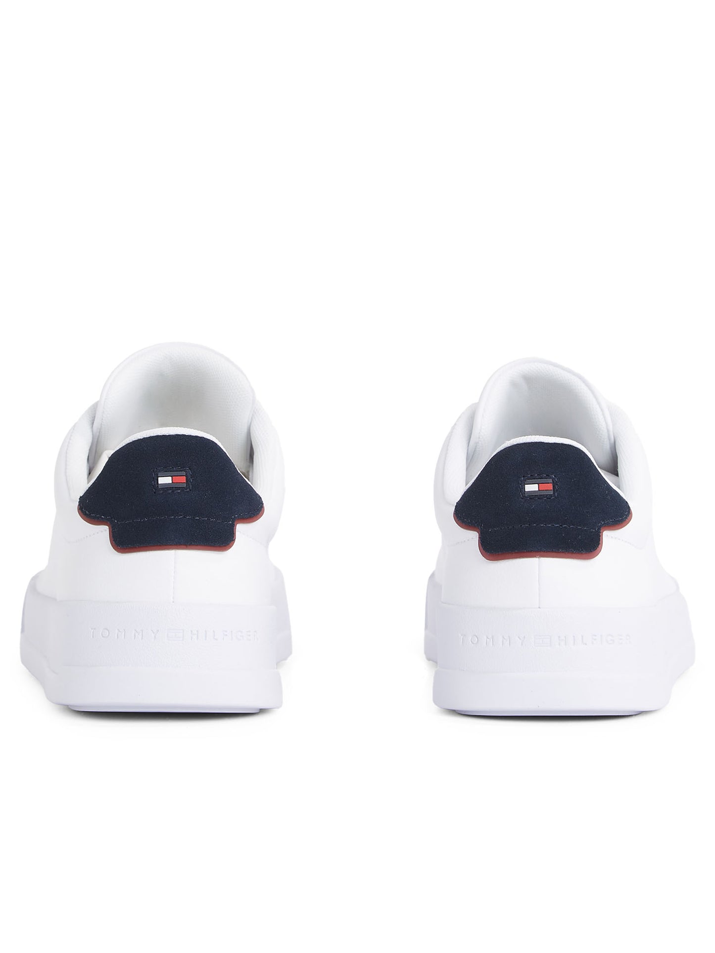 SNEAKERS COURT LTH TOMMY JEANS UOMO BIANCO-BLU