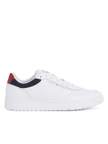 SNEAKERS BASKET CORE TOMMY JEANS UOMO BIANCO