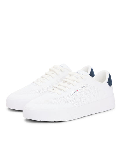 SNEAKERS BIANCA TOMMY JEANS COURT KNIT DA UOMO