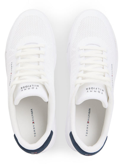 SNEAKERS BIANCA TOMMY JEANS COURT KNIT DA UOMO