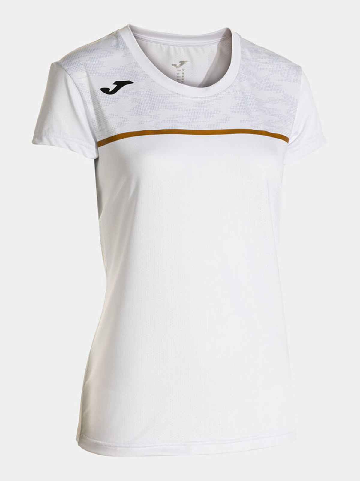 Joma record iii t-shirt mm running da donna bianco