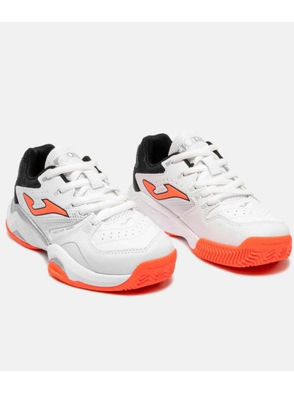 Joma Master 1000 Jr, scarpe da unisex bambino bianche