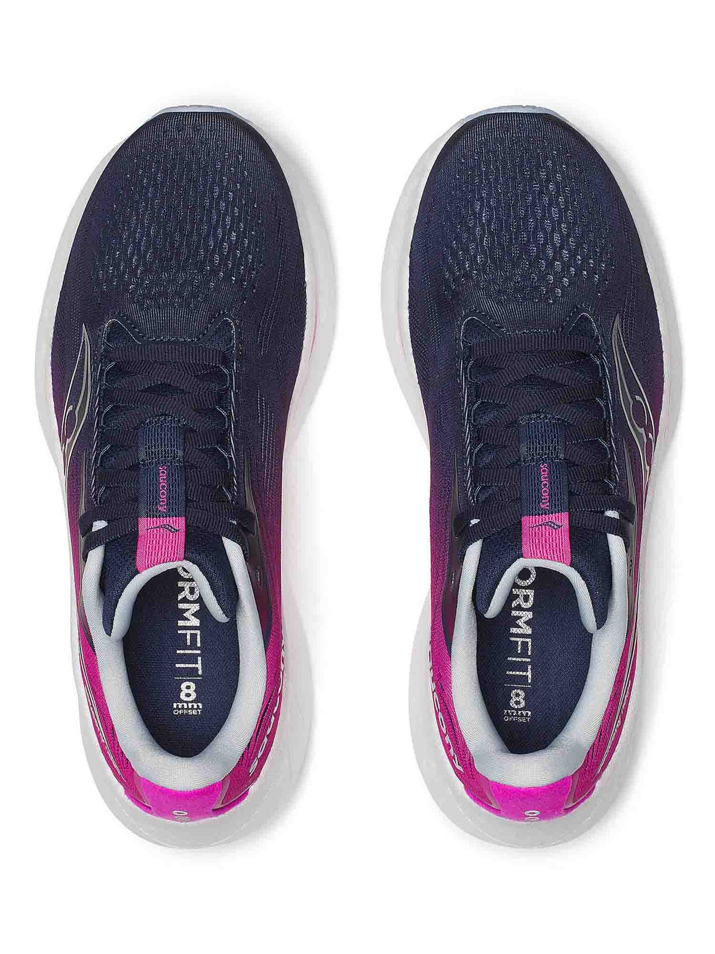SAUCONY RIDE 18 - BLU-FUXIA