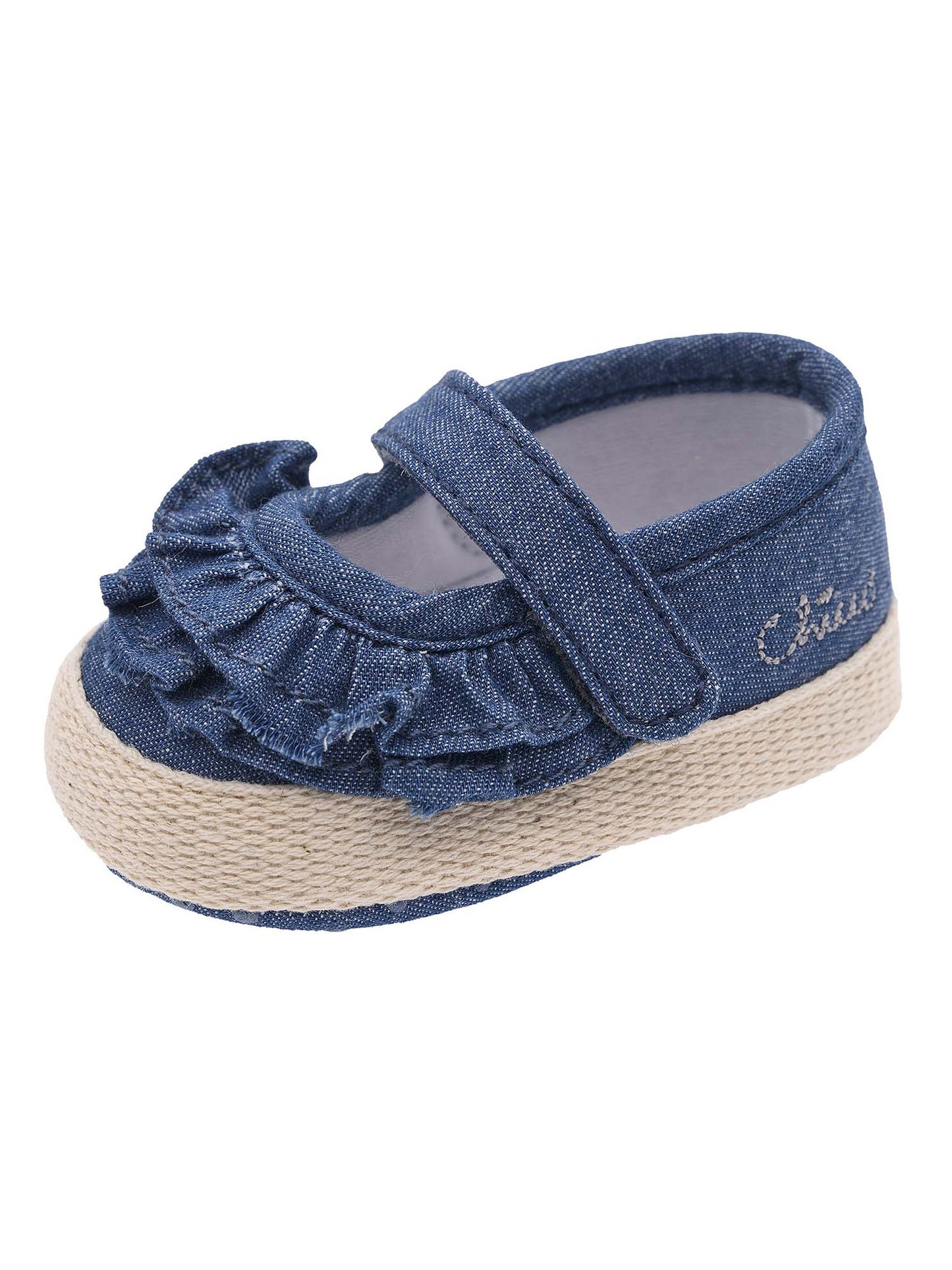 Chicco Oriella, scarpette neonato da bimba/o in denim