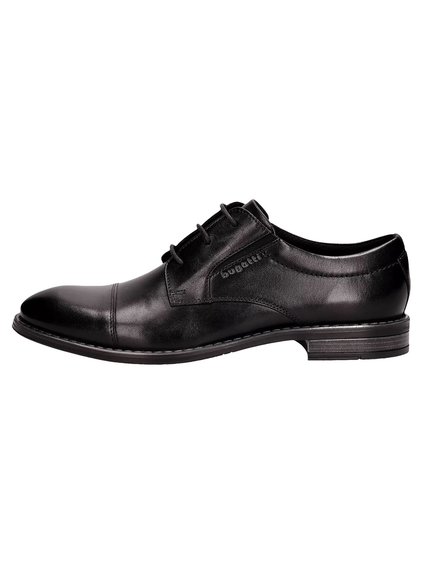 SCARPA STRINGATA AMROS BUSINESS BUGATTI DA UOMO NERO