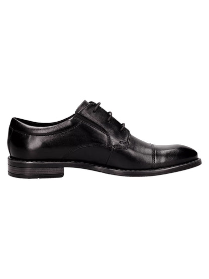 SCARPA STRINGATA AMROS BUSINESS BUGATTI DA UOMO NERO