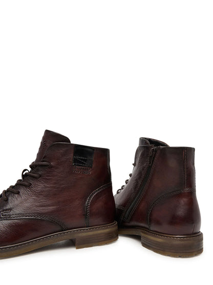 STIVALETTO STRINGATO MARCELLO BUGATTI DA UOMO MARRONE