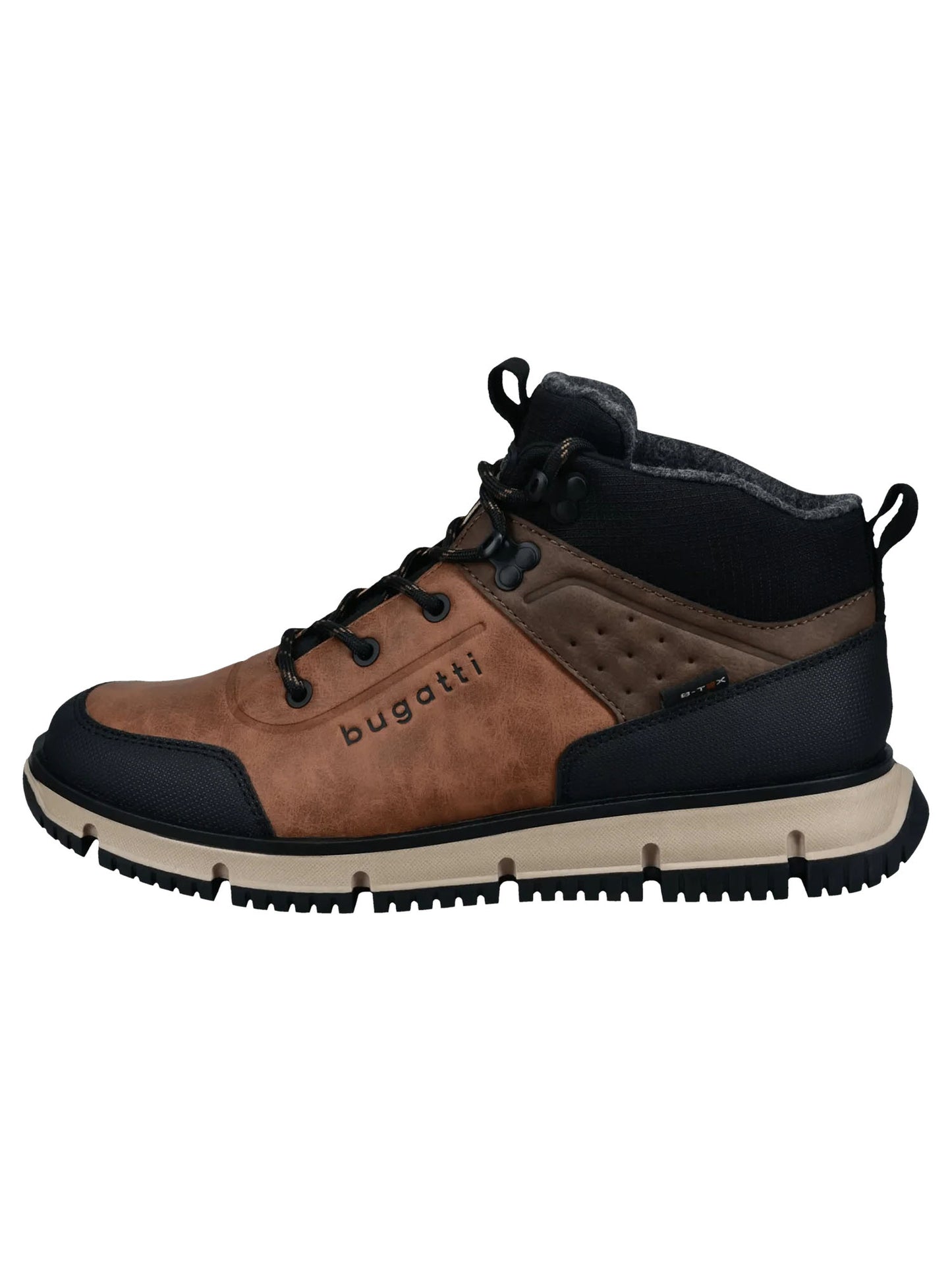 SNEAKER SAMPER BUGATTI DA UOMO COGNAC