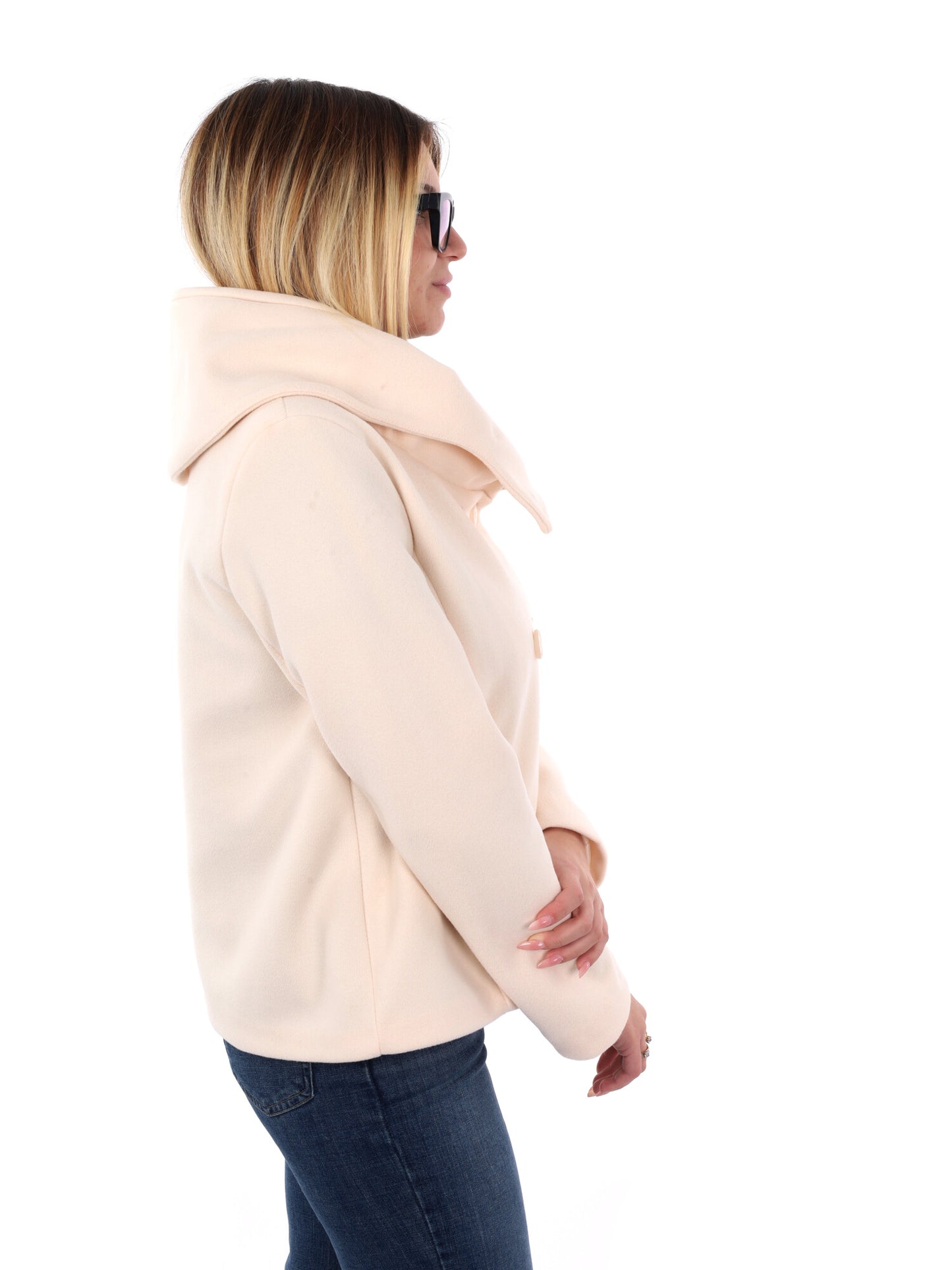 CAPPOTTO CORTO GLEJO DA DONNA PANNA