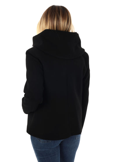 CAPPOTTO CORTO GLEJO DA DONNA NERO