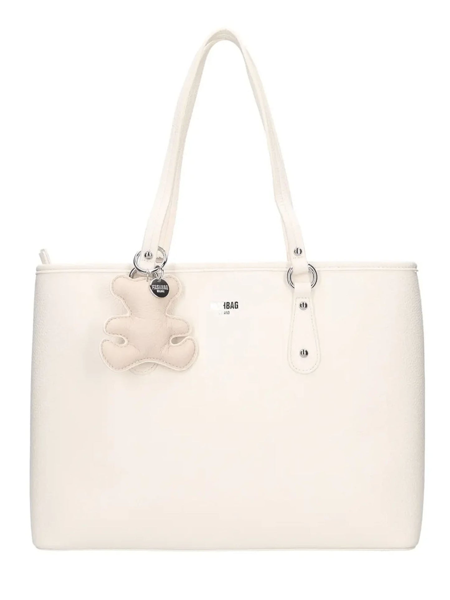 L'Atelier Du Sac Pashbag Janine, borsa donna crema elegante