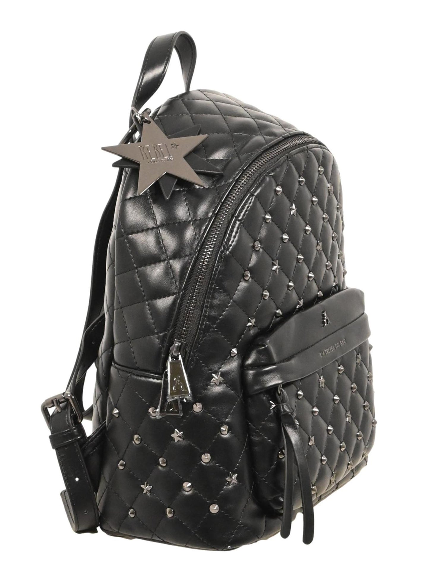 ZAINO REBEL ICONIC RAMON L'ATELIER DU SAC DONNA NERO