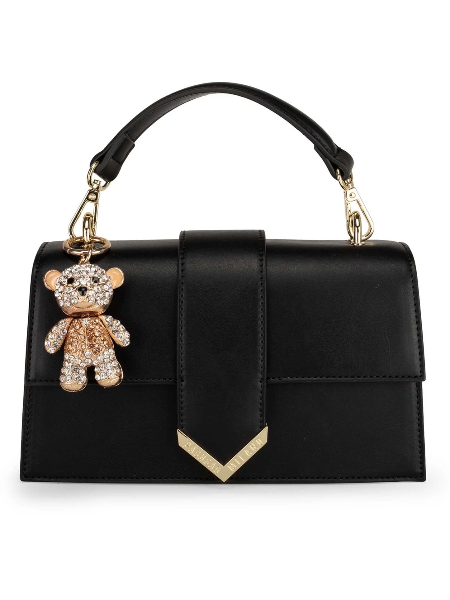 BORSA FLAP KAYLA PASHBAG DA DONNA NERO