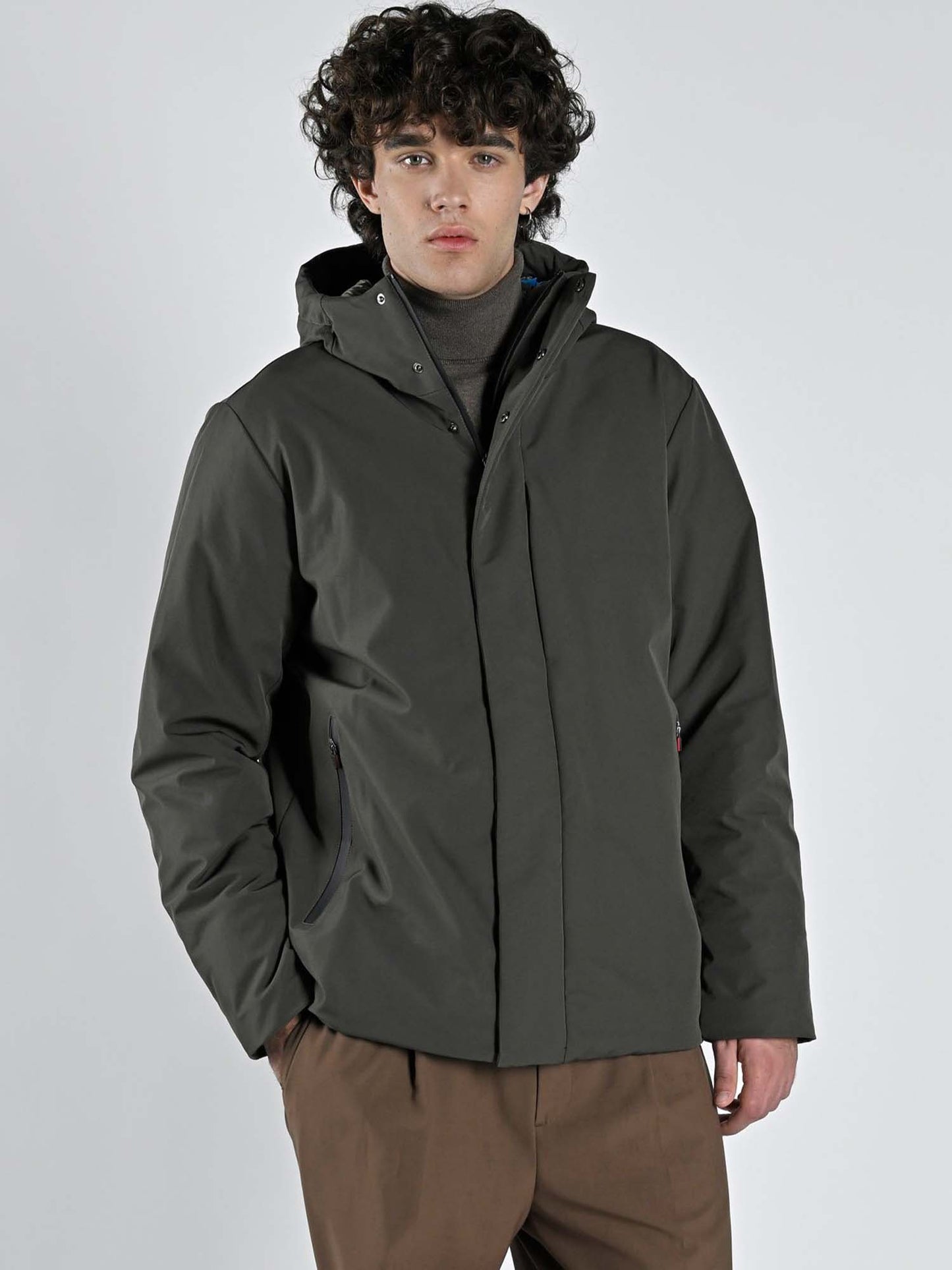 PARKA CORTO VAUGHAN CANADIAN DA UOMO VERDE