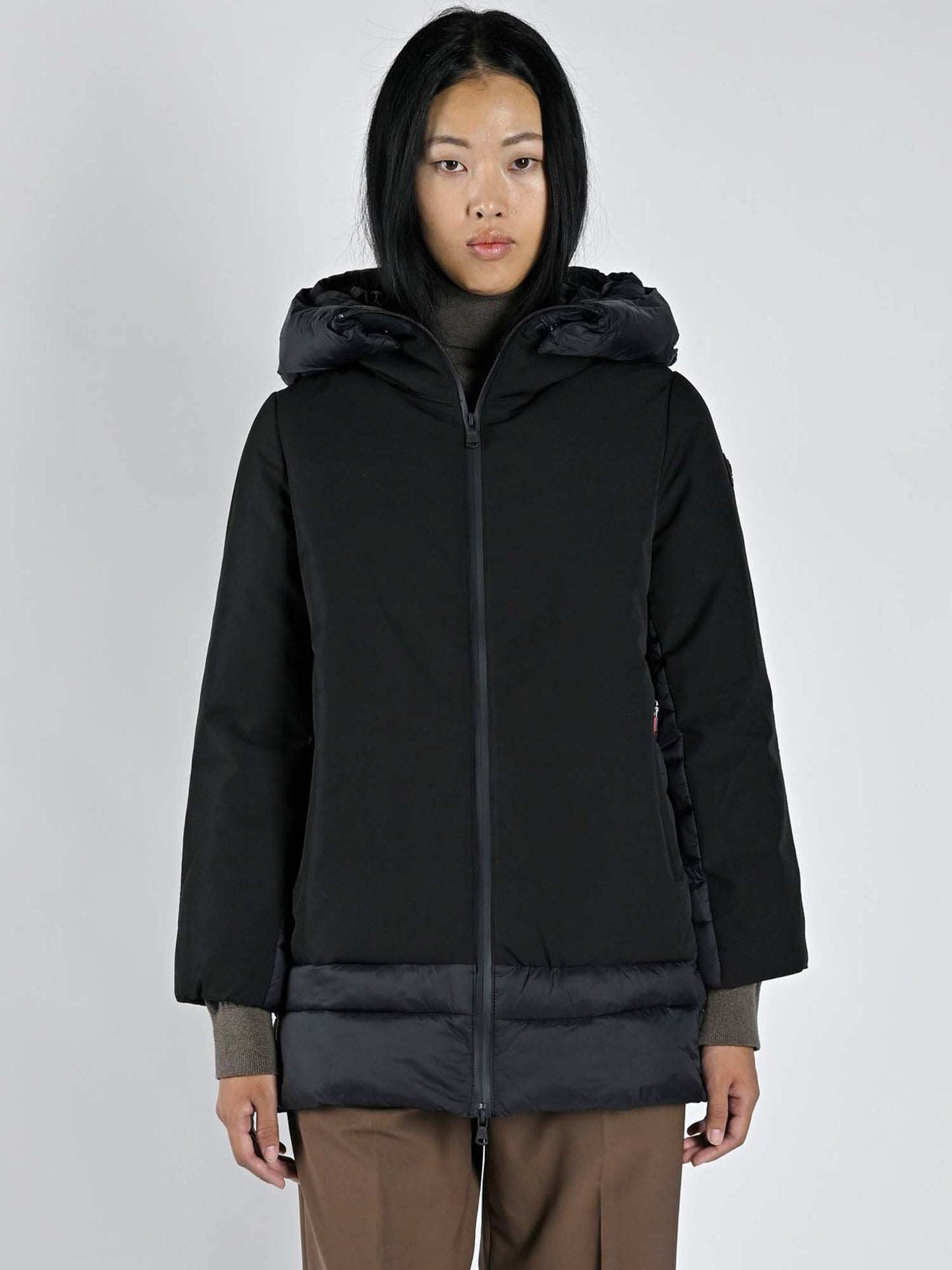 GIACCONE ALMA COAT CANADIAN DA DONNA NERO