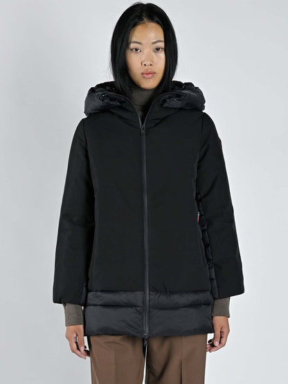 GIACCONE ALMA COAT CANADIAN DA DONNA NERO