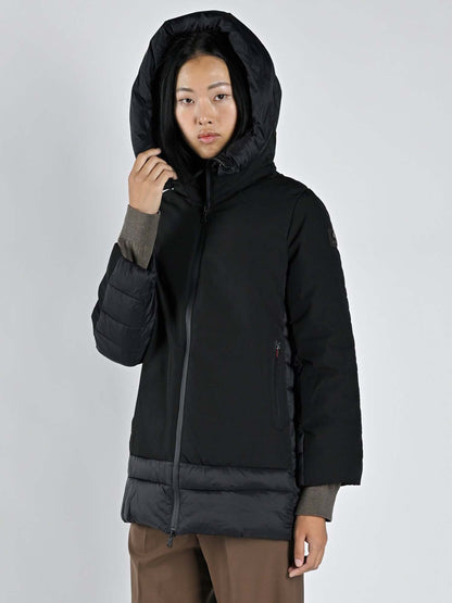 GIACCONE ALMA COAT CANADIAN DA DONNA NERO