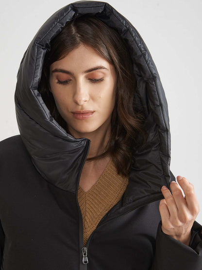 GIACCA LITTON LUNGA CANADIAN DA DONNA NERO