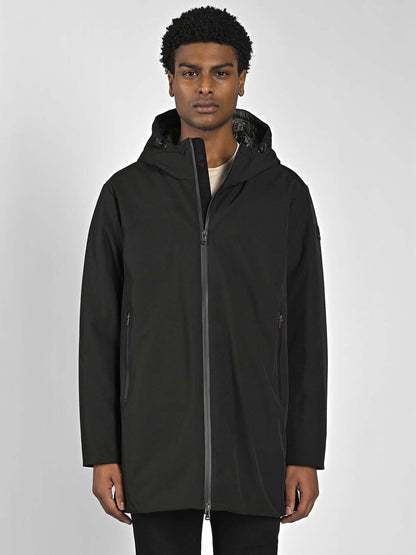 GIACCONE CARIGNAN LUNGO CANADIAN DA UOMO NERO