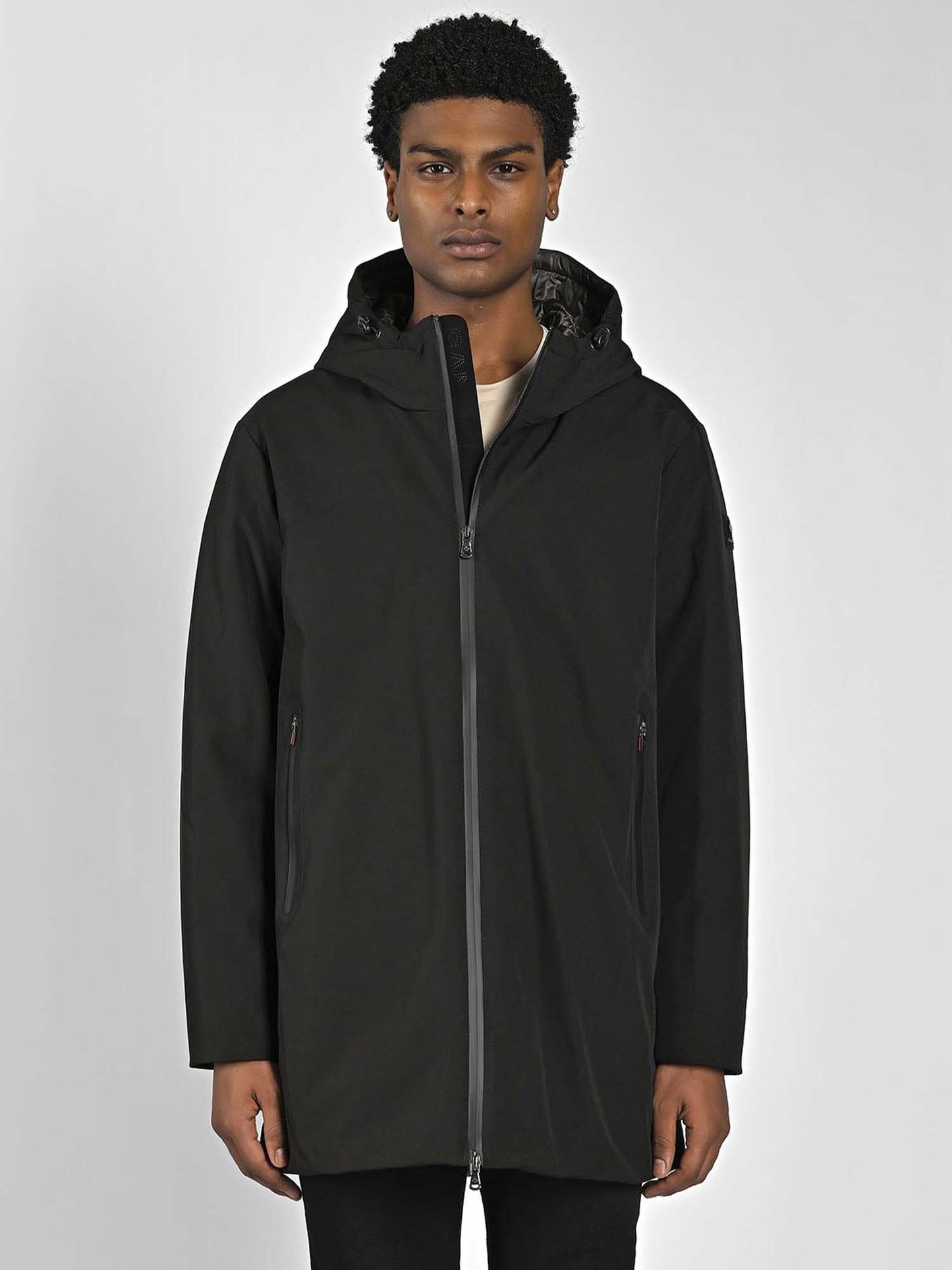 GIACCONE CARIGNAN LUNGO CANADIAN DA UOMO NERO