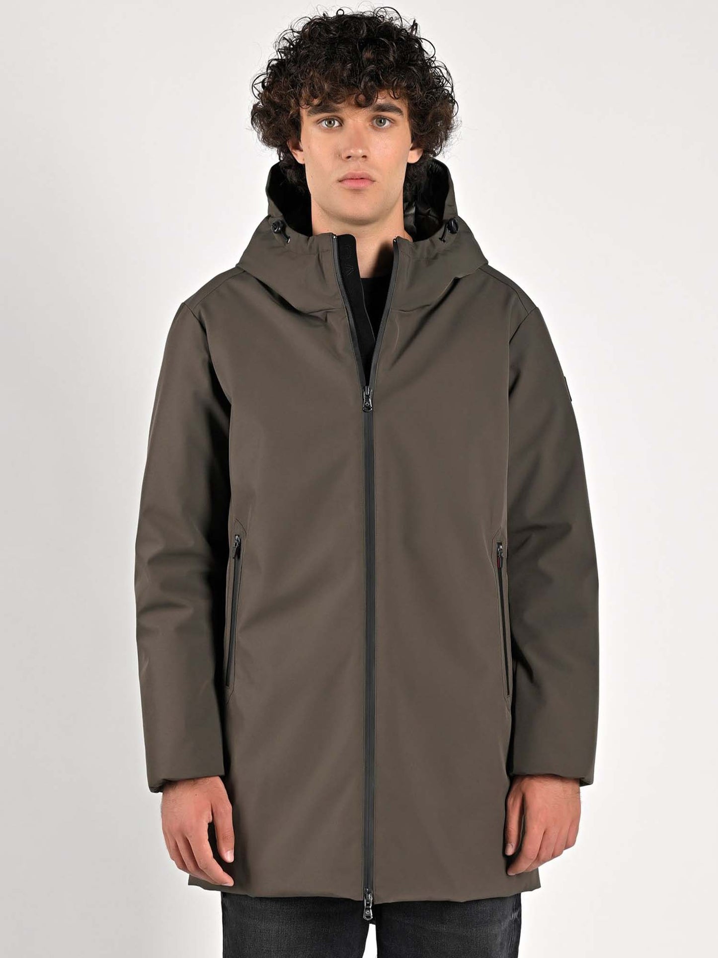 GIACCONE CARIGNAN LUNGO CANADIAN DA UOMO VERDE