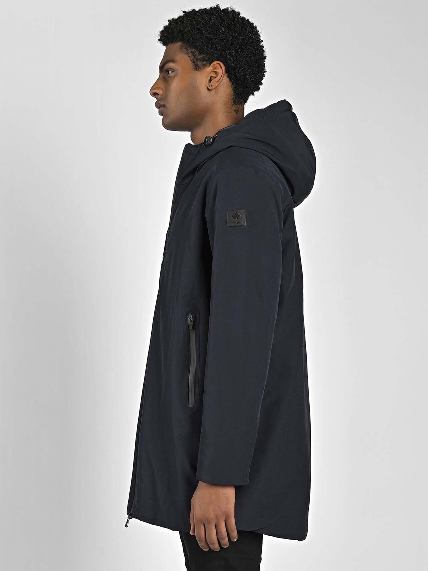 GIACCONE CARIGNAN LUNGO CANADIAN DA UOMO BLU