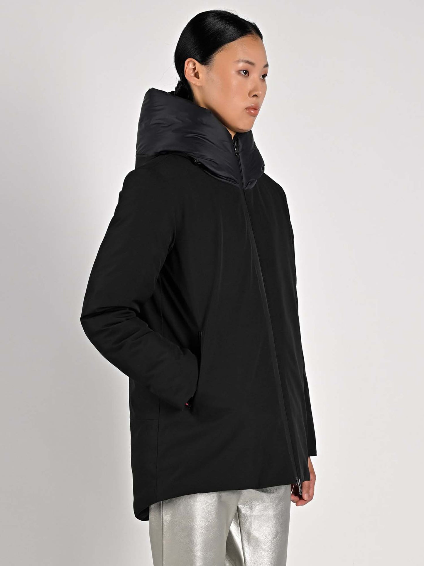 GIACCONE MARILLA CANADIAN DA DONNA NERO