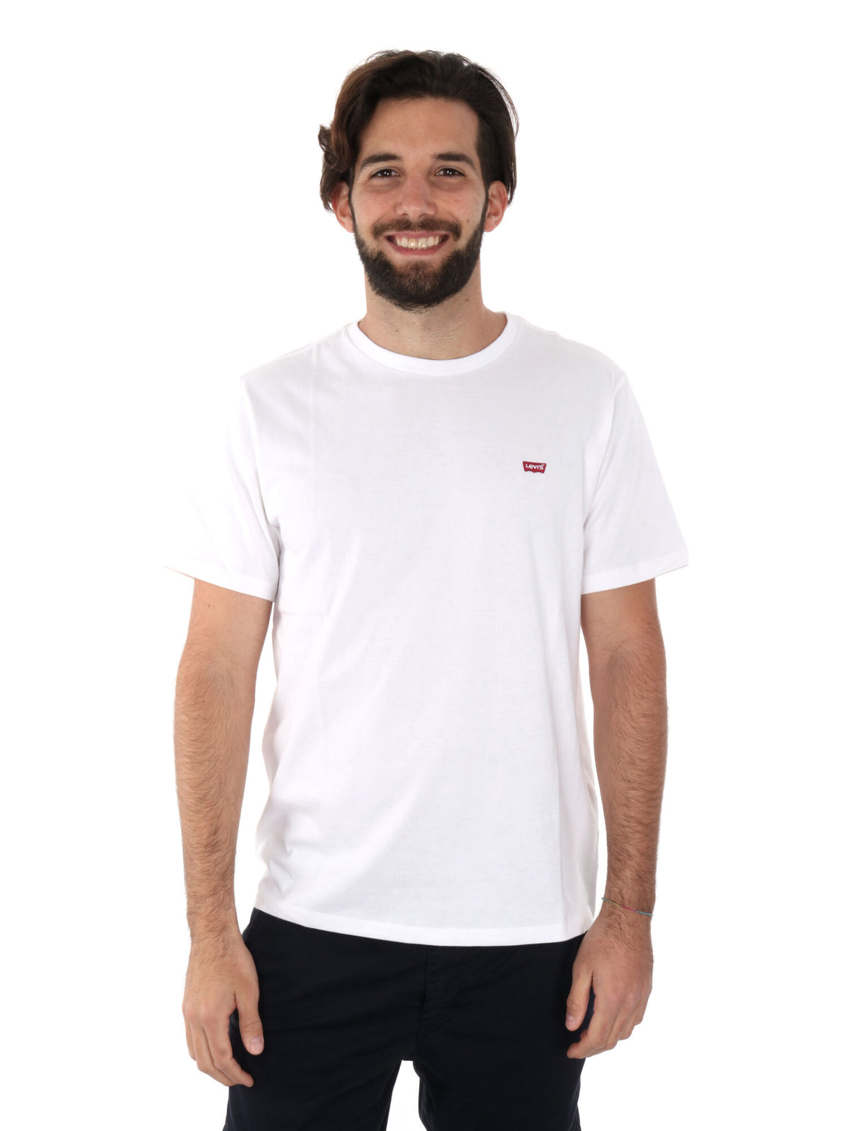 Levi's t-shirt mm da uomo bianco