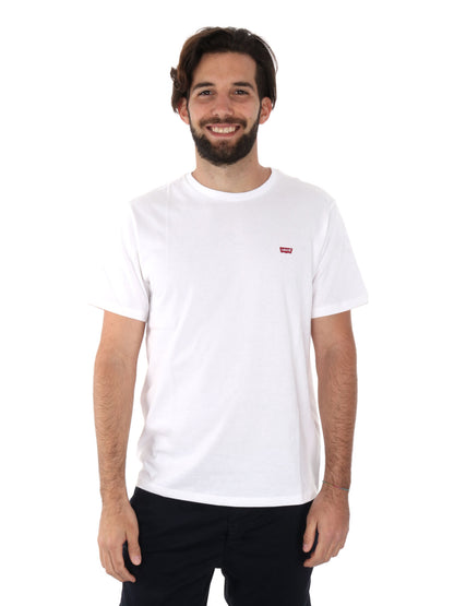 Levi's t-shirt mm da uomo bianco
