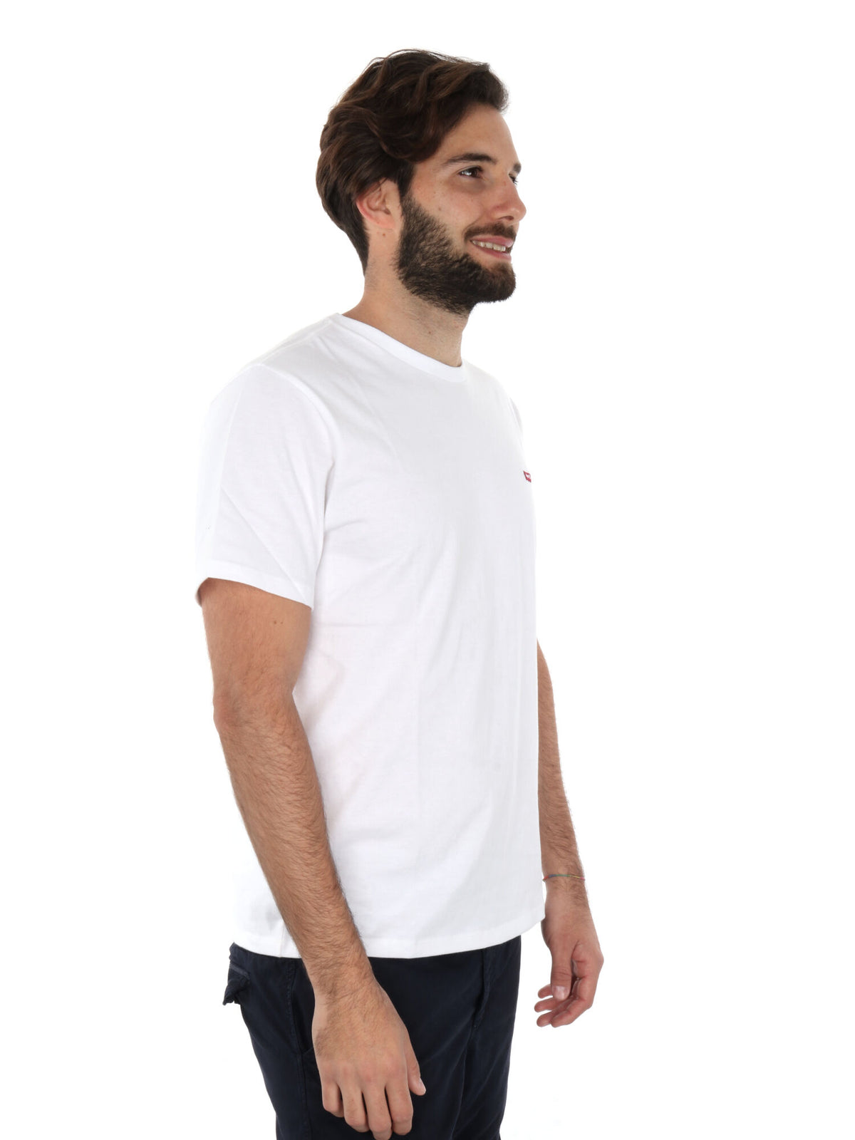 Levi's t-shirt mm da uomo bianco