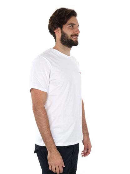 Levi's t-shirt mm da uomo bianco