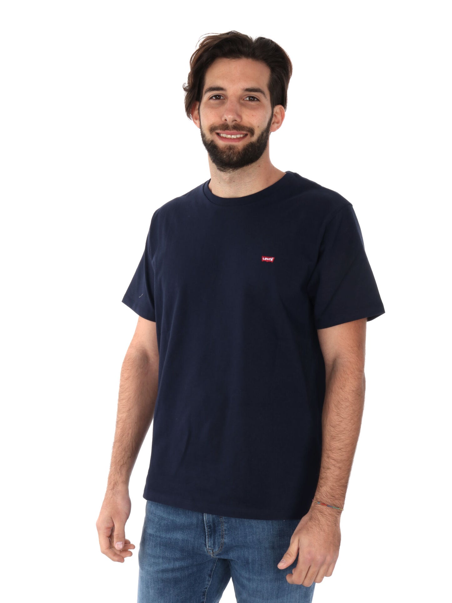 T-SHIRT OUSEMARK ORIGINAL LEVI'S UOMO BLU