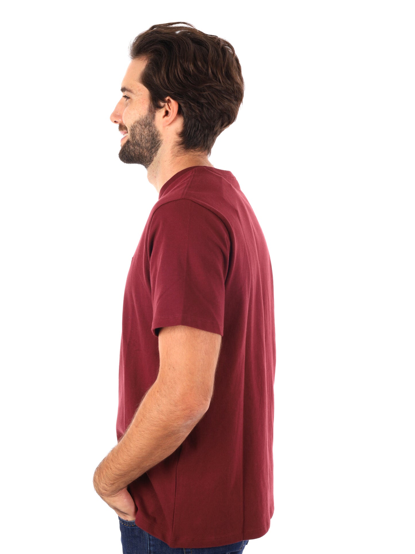 T-SHIRT OUSEMARK ORIGINAL LEVI'S UOMO BORDEAUS