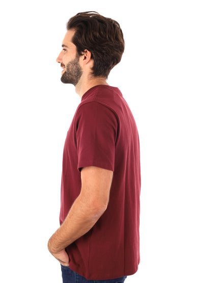 T-SHIRT OUSEMARK ORIGINAL LEVI'S UOMO BORDEAUS